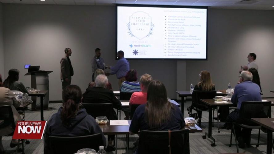 14 faithbased organizations recognized and awarded funds for the