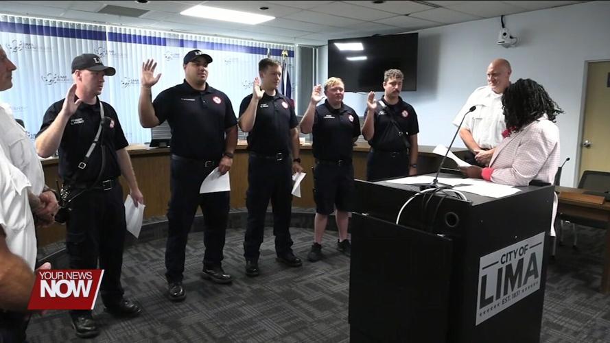 The Lima Fire Department welcomes five new firefighters