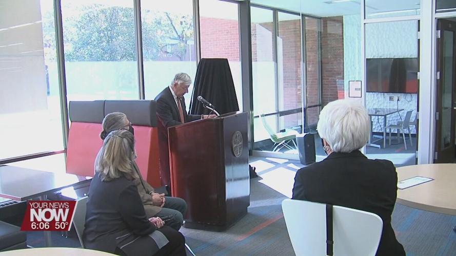 Ohio Northern University unveils sculpture to celebrate 150 years