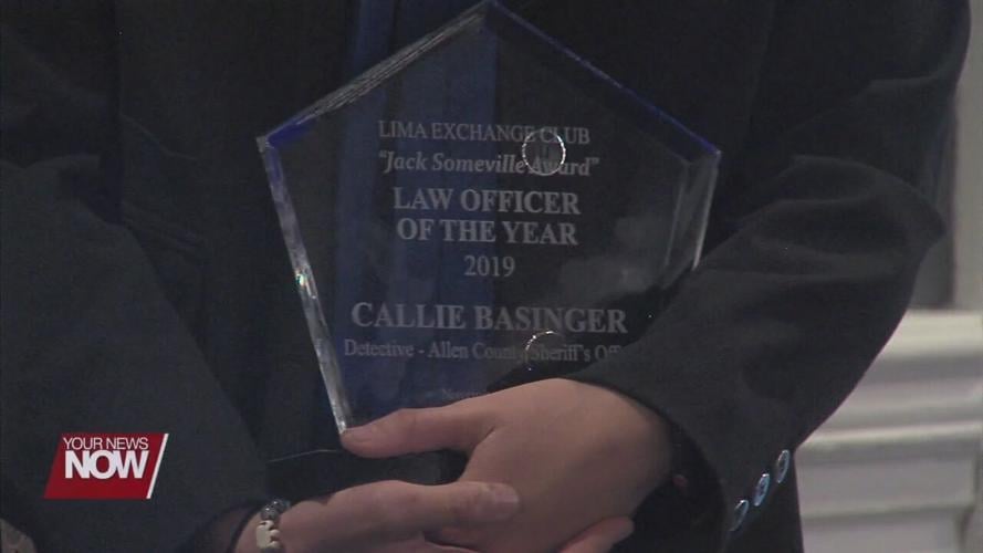 Det. Callie Basinger named Law Officer of the Year