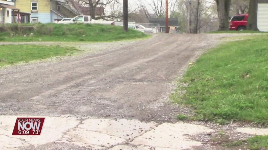 Lima City Crews working on repairing city alleys after winter damage