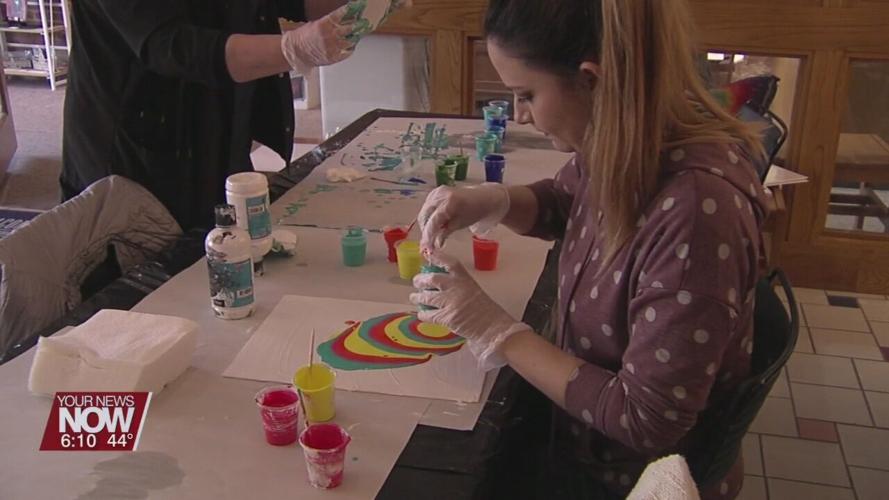 Art classes are proving to be good stress relief for people