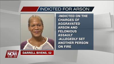 52-year-old faces aggravated arson and felonious assault charges for allegedly setting another person on fire