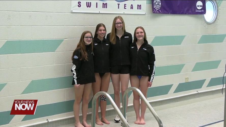 Four local swimmers are competing in the YMCA national competition
