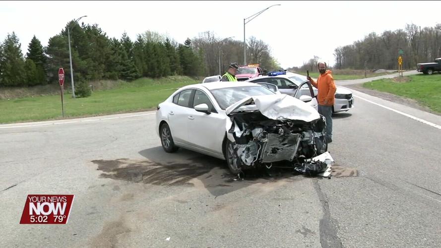One person injured in crash at the intersection of Ohio 309 and U.S. 30
