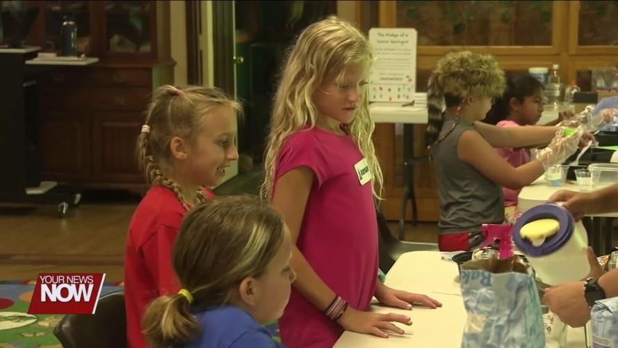 Young campers "Rock On!" with Johnny Appleseed Metropolitan Park District