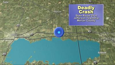 OSHP investigating two-vehicle fatal crash on State Route 29 in Mercer County