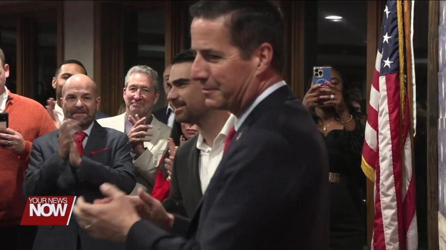 Bernie Moreno joined by Ben Shapiro at Putnam County Republicans annual dinner