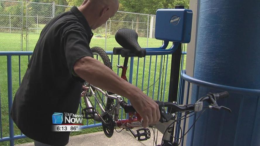 New bicycle repair stations around Lima thanks to grant 1.jpg