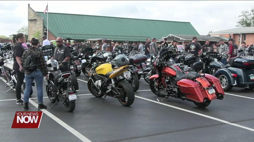 Over 800 motorcycles at Shawnee UMC's annual Blessing of the Bikes