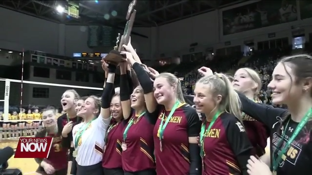 New Bremen Volleyball Team Wins 2022 DIV. IV State Title With A Three ...