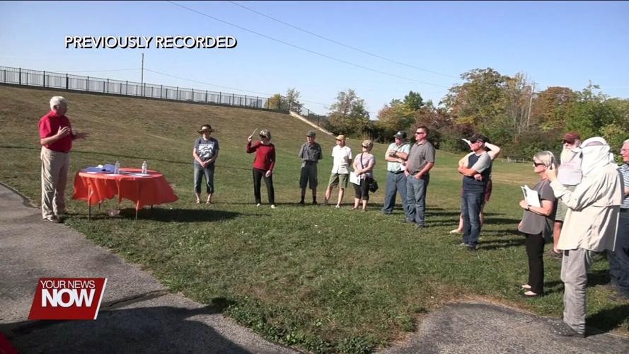 Marker remembers the lost community around Lock 14 in Auglaize County