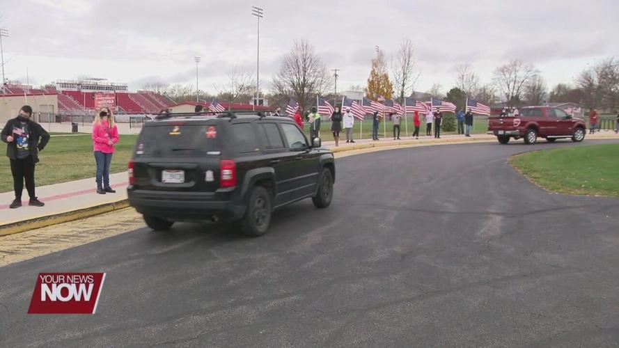Wapakoneta students get creative for Veterans Day in the pandemic