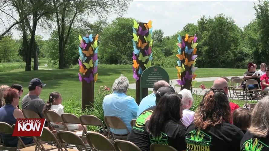 Families and friends honor loved ones at the Allen County Board of Disabilities' 3rd Annual Butterfly Memorial