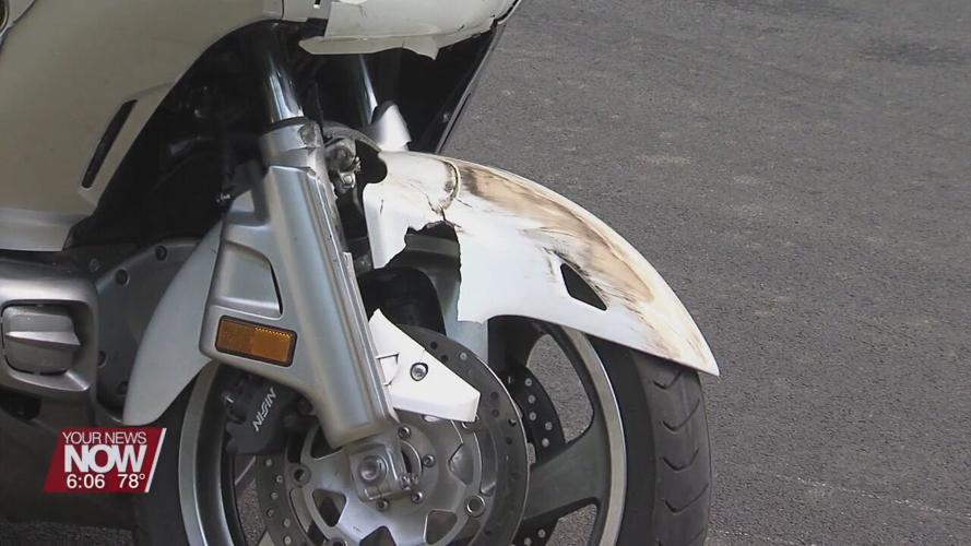 One person injured in motorcycle accident on W. Kibby Street