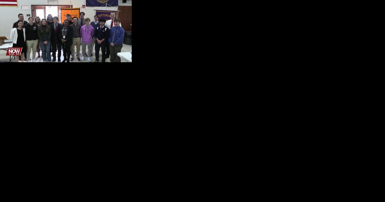 13 area high school students receive recognition at Noon Optimist's Youth Appreciation program - Vimarsana News