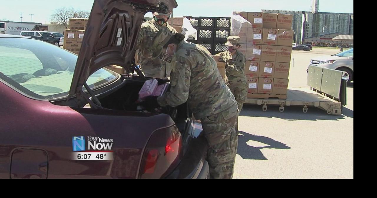 West Ohio Food Bank planning food distribution at Allen County