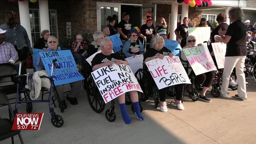 Bike tour spreading a message of health and wellness makes a stop at the Meadows of Delphos