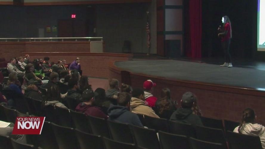 Bluffton University's Learning in Community class learning about successes in Lima community