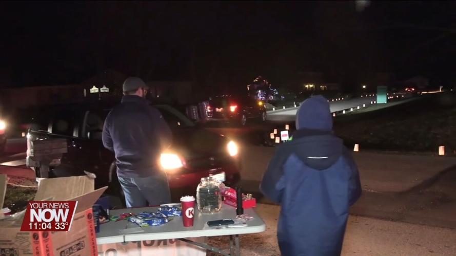 The annual Shawnee Luminary Night collects canned foods and donations for the West Ohio Food Bank