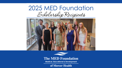 MEDFoundation of Mercer Health awards $21,000 to local students