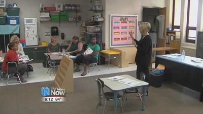 Teachers prepare for Kindergarten Kamp