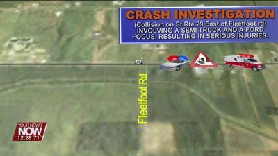 Two Mercer County teens injured in a crash on State Route 29