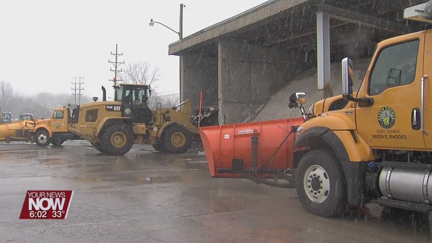 Plow crews get ready for snowfall