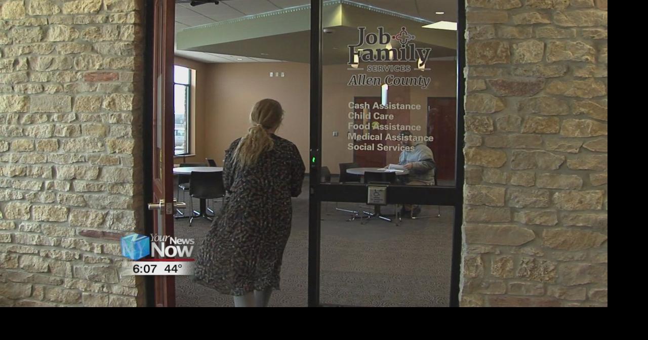 First day at new location for Allen County Jobs & Family Services