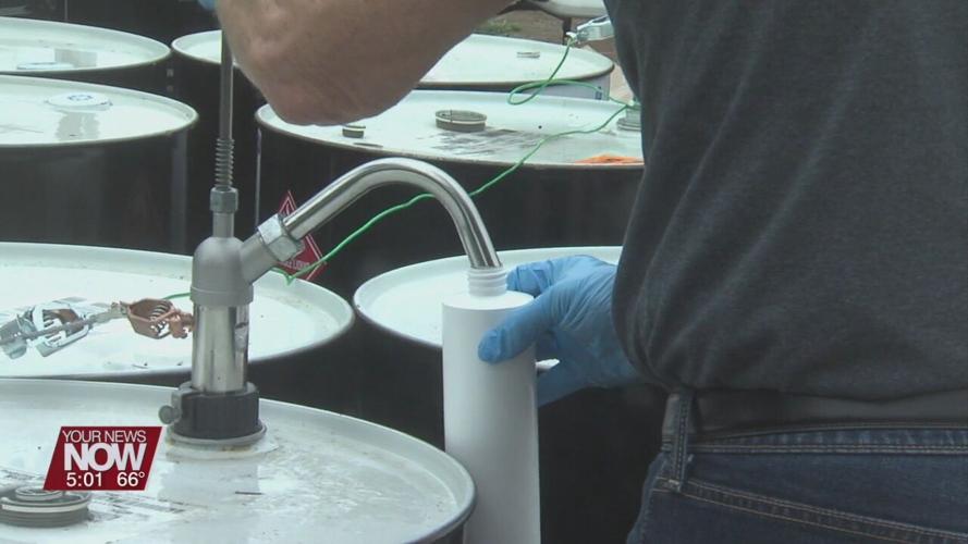 Allen County schools receive gallons of free hand sanitizer in "Day of Caring"