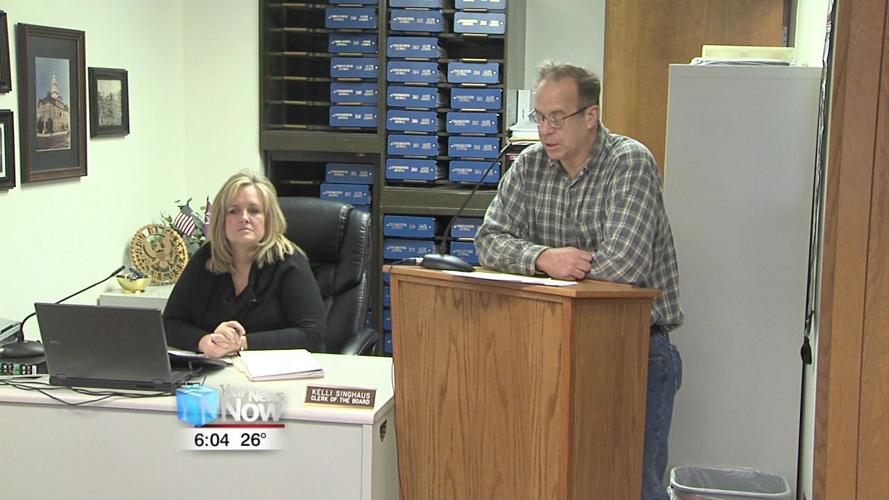 Retired contractor discusses building department with Allen County Commissioners 1.jpg