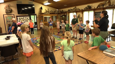 JAMPD teach kids about reptiles and amphibians during summer day camp