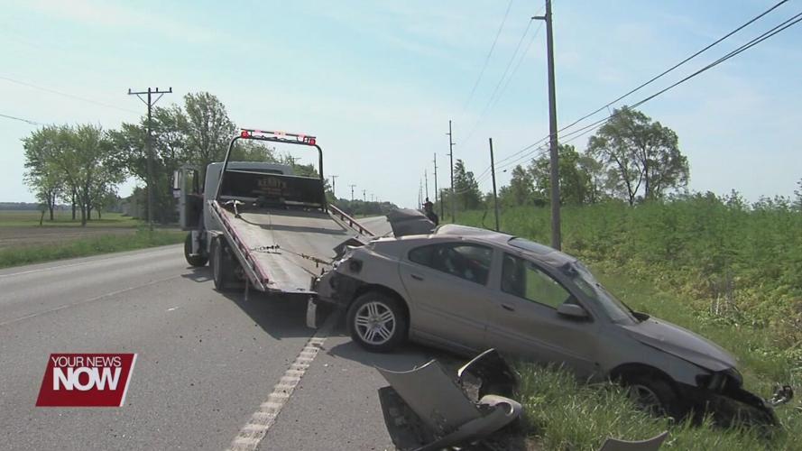Rollover car crash leaves one in critical condition