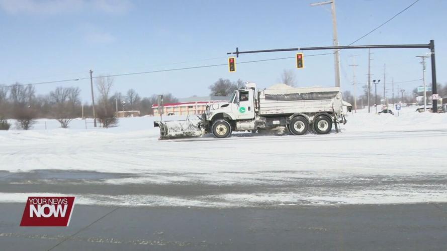 Allen County and ODOT snow trucks battle heavy snowfall in West Central Ohio