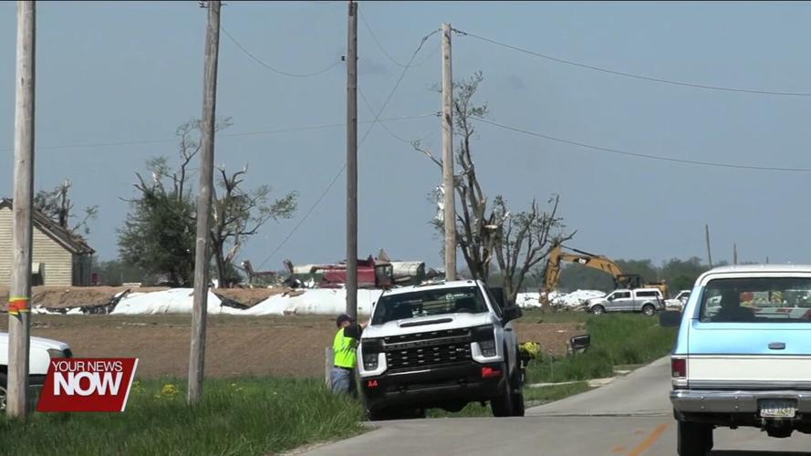 Officials working on assessments of tornado damage in Mercer and Auglaize counties