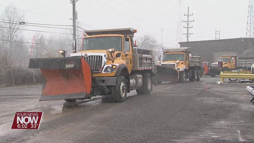 Plow crews get ready for snowfall