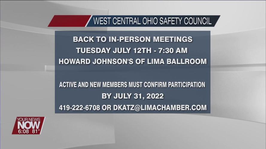 West Central Ohio Safety Council getting back to in-person meetings