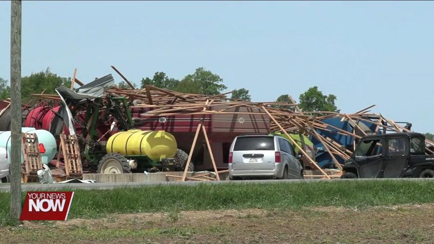 Officials working on assessments of tornado damage in Mercer and Auglaize counties