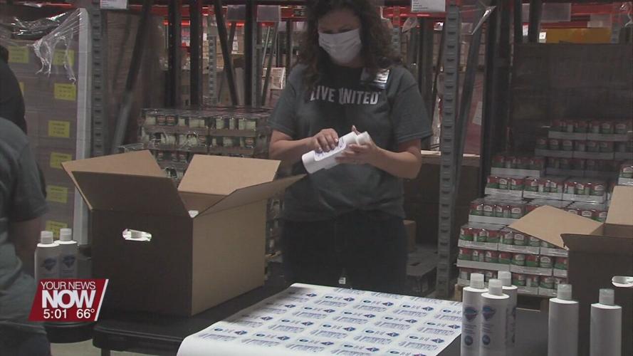 Allen County schools receive gallons of free hand sanitizer in "Day of Caring"