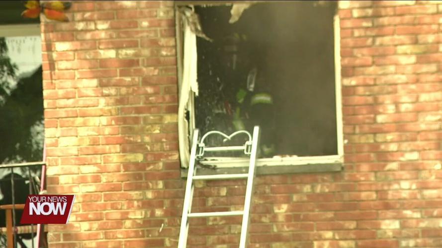 Multiple fire departments assist with fire at Mount Vernon Apartments