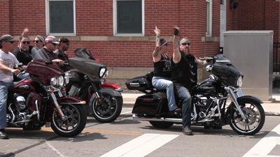Motorcyclists, Jeep owners honor fallen Bluffton officer with annual memorial run