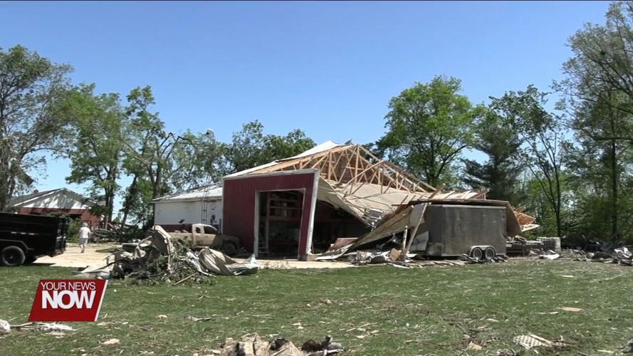 Officials working on assessments of tornado damage in Mercer and Auglaize counties