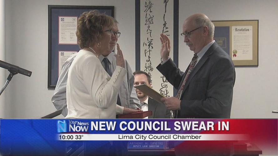 Lima's newest city council members are officially sworn in