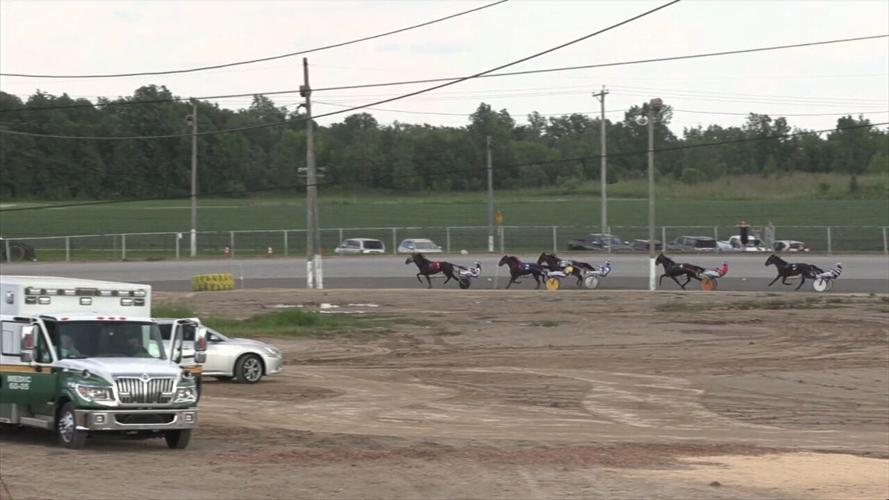 Harness Horse Races Gallop Off at the Allen County Fair