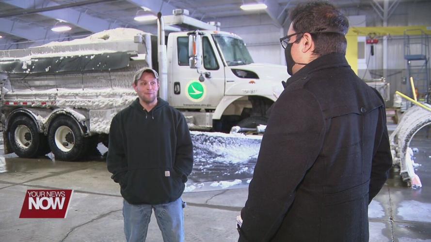 Allen County and ODOT snow trucks battle heavy snowfall in West Central Ohio