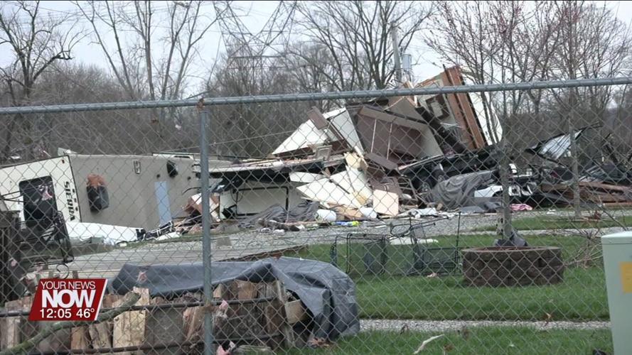 Auglaize County officials continue to survey storm-damaged RV park and surrounding homes