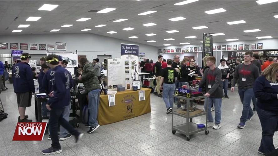 Robotics teams face off in statewide competition