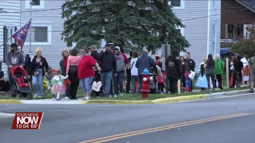 Community members decorate, dress up, and hand out candy to give kids of Cridersville a great trick or treat