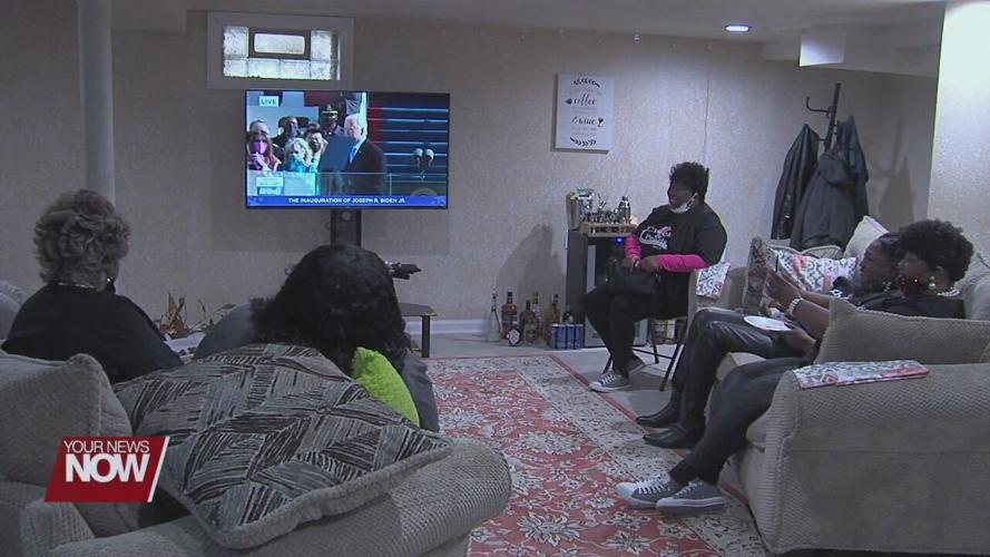 Local reactions to Kamala Harris' oath to the vice presidency