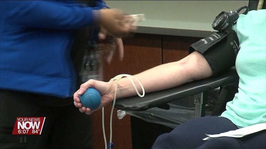 Community Blood Center partnering with Citizens National Bank and other Lima businesses for blood drives